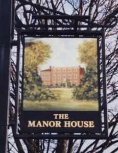 Albert Rd, Manor House Pub sign c1999