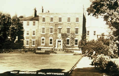 Bridgford Hall c1925