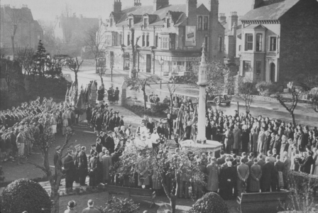 Bridgford Rd, War Memorial 1948