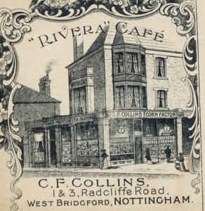 Radcliffe Rd, Riviera Cafe c1914