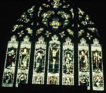 St Giles Church, east window 2005