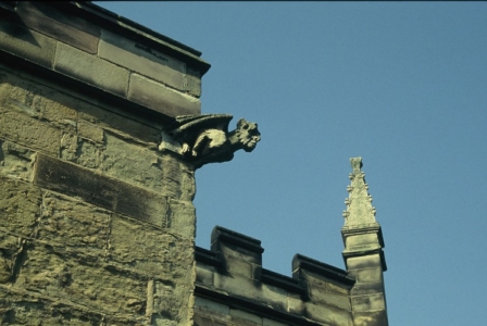 St Giles Church, gargoyle 2007