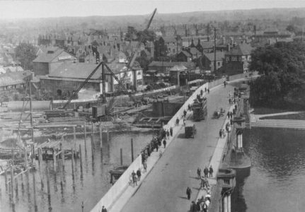 Trent Bridge, widening 1926