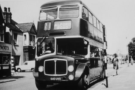 West Bridgford No21 bus c1960